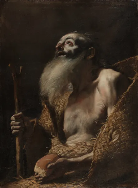 Saint Paul the Hermit av Mattia Preti