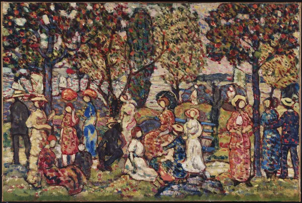 Autumn av Maurice Prendergast