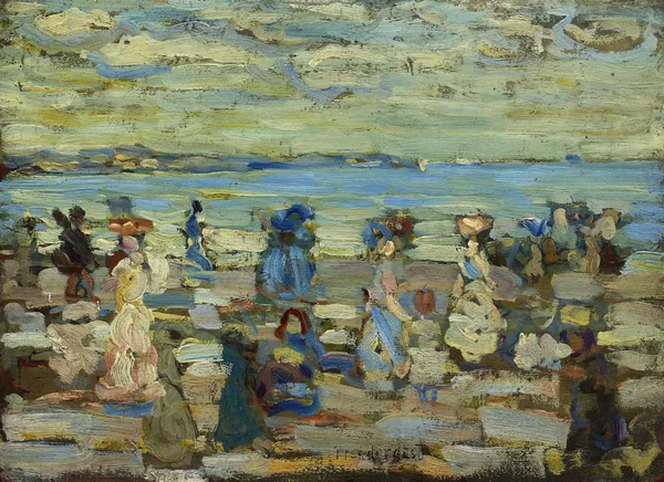 Beach Scene av Maurice Prendergast