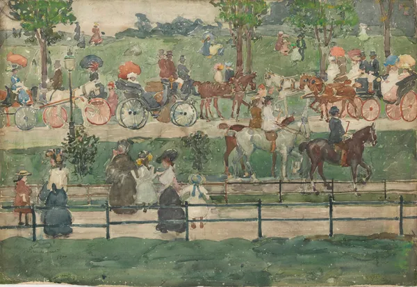 Central Park av Maurice Prendergast