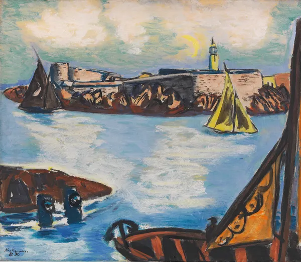 Château d’If av Max Beckmann