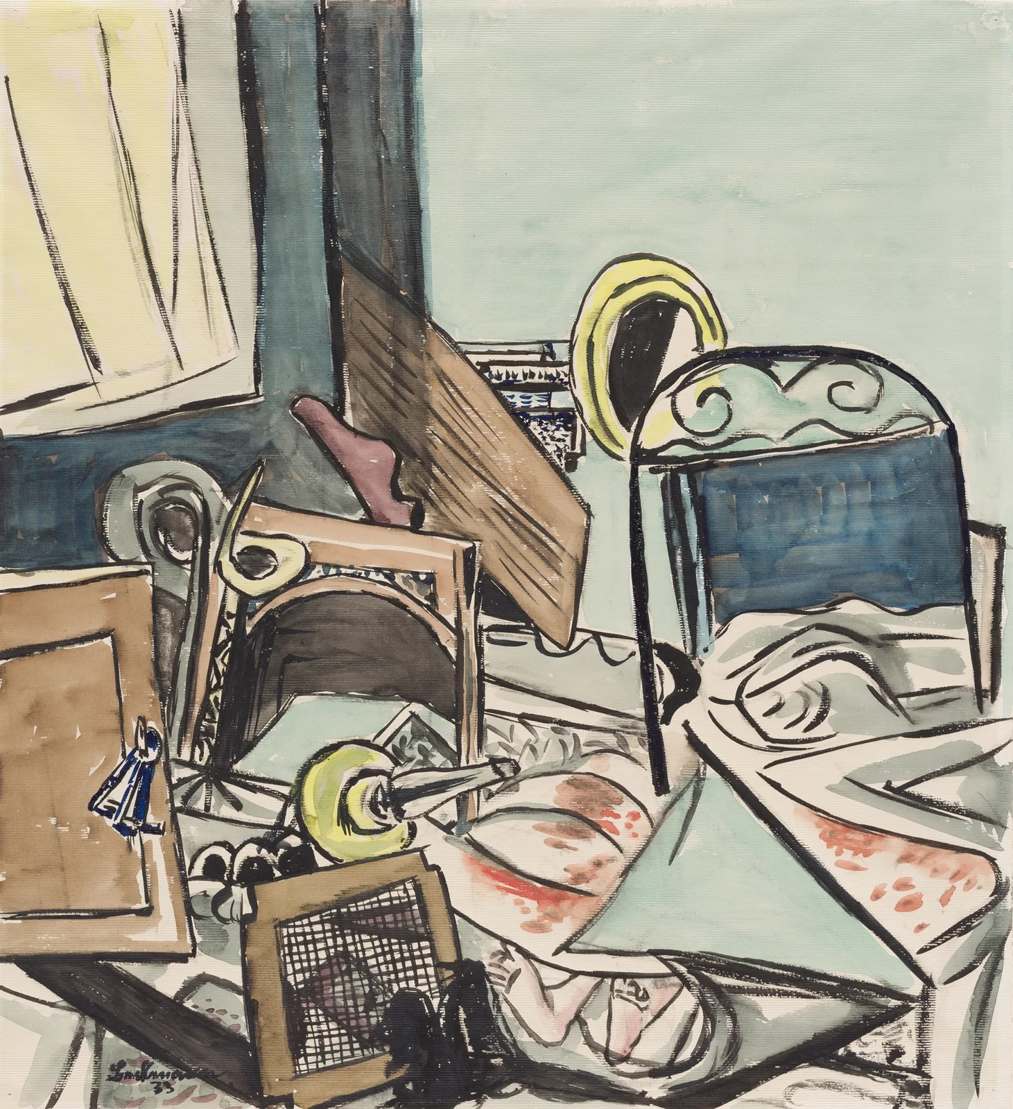 Der Mord av Max Beckmann