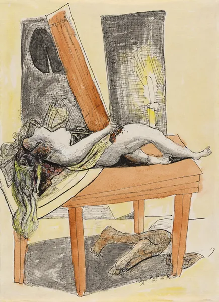 Der Mord av Max Beckmann