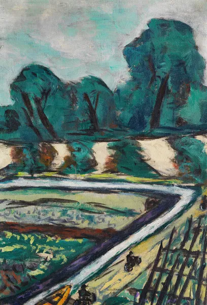 Holländischer Radfahrweg av Max Beckmann