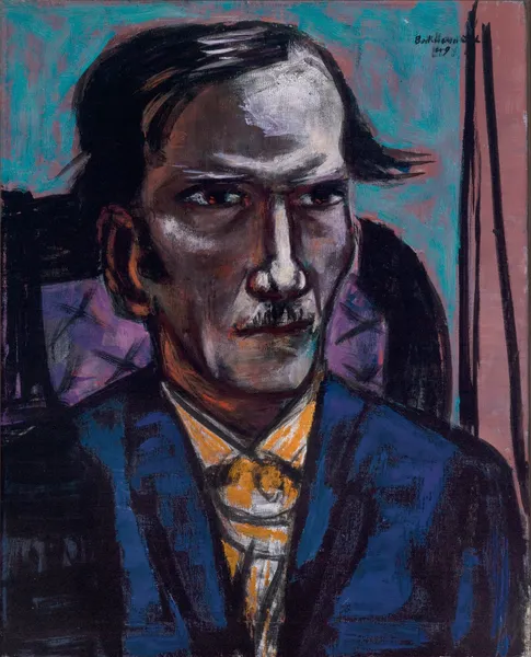 Portrait of Fred Conway av Max Beckmann