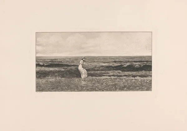 Am Meer av Max Klinger