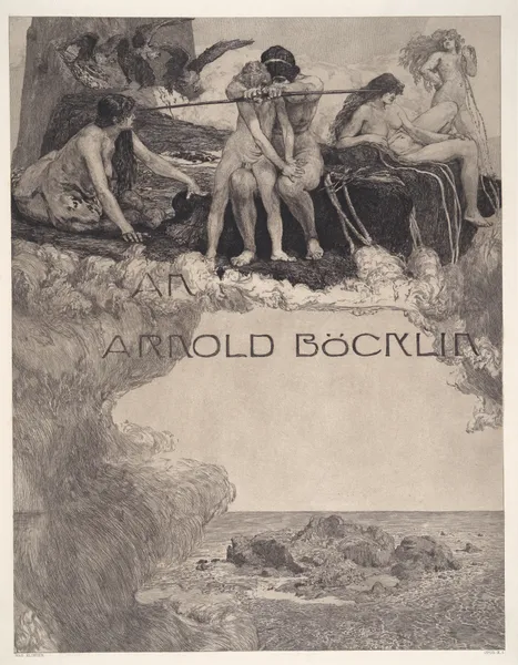 Dedication (Widmung); To Arnold Böcklin av Max Klinger