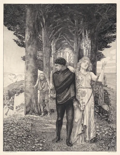 Genius (Artist) (Genie (Künstler)) av Max Klinger