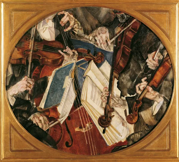 Klingler-Quartett av Max Oppenheimer