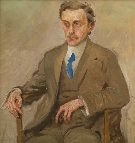 Porträt Adolf Loos av Max Oppenheimer