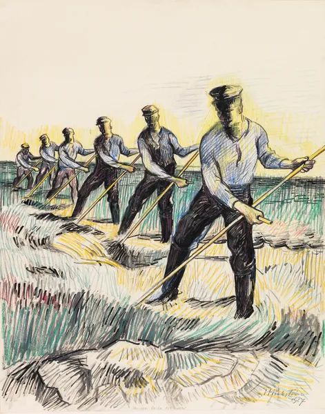 Reapers av Hermann Max Pechstein