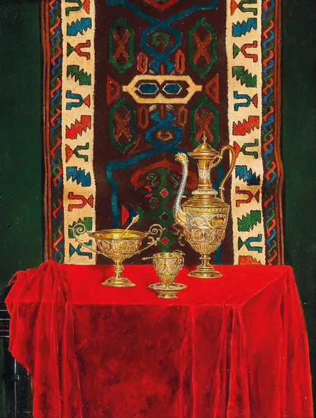 Still Life With Decorative Objects av Max Schödl