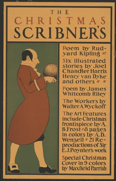 The Christmas Scribner’s av Maxfield Parrish