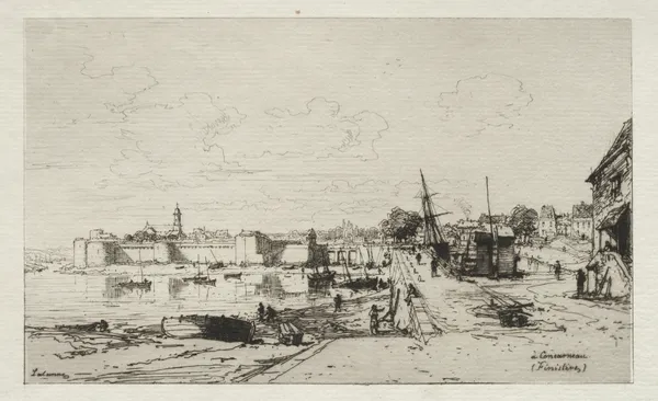 A Concarneau (Finistère) av Maxime Lalanne