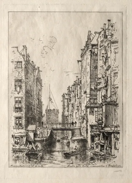 Old Quarter of Amsterdam av Maxime Lalanne