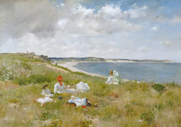 Idle Hours av William Merritt Chase