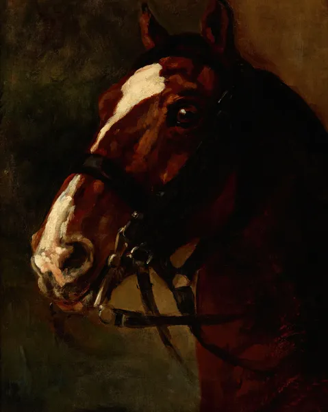 Bay Horse’s Head av Piotr Michałowski