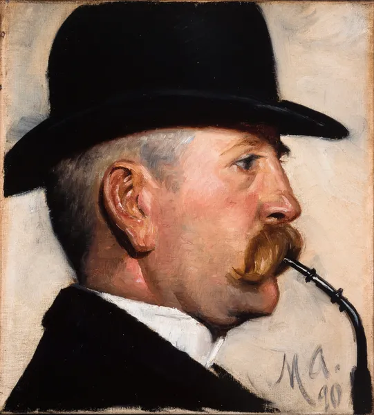 Michael Therkildsen av Michael Ancher