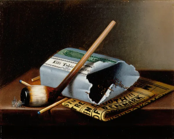 Alas, Poor Yorick av William Michael Harnett