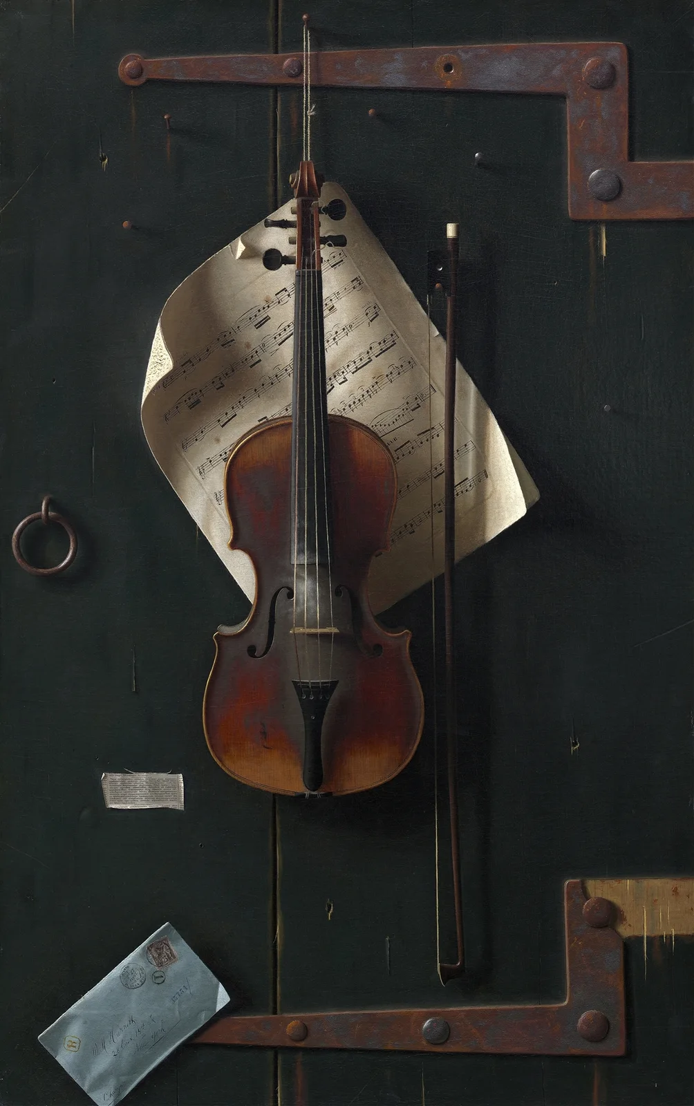 The Old Violin av William Michael Harnett