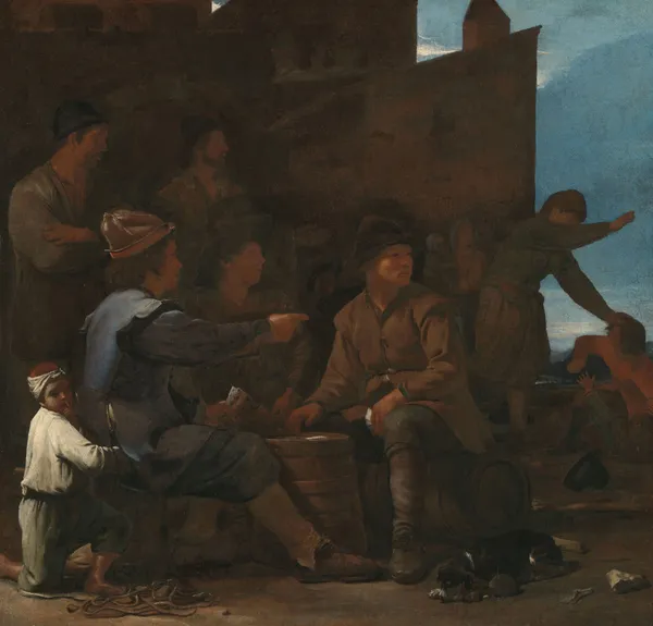 The Card Players av Michael Sweerts