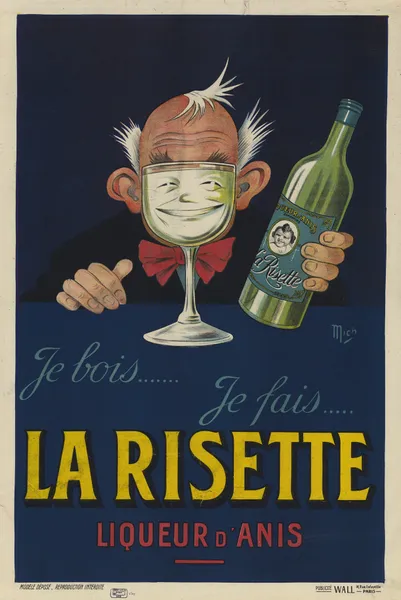 Je bois. je fais la Risette, liqueur d’Anis av Mich (Michel Liebeaux)