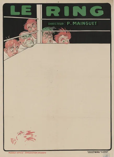 Le Ring. Directeur P. Mainguet av Mich (Michel Liebeaux)