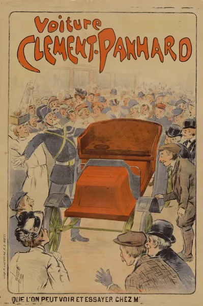 Voiture Clément-Panhard av Mich (Michel Liebeaux)