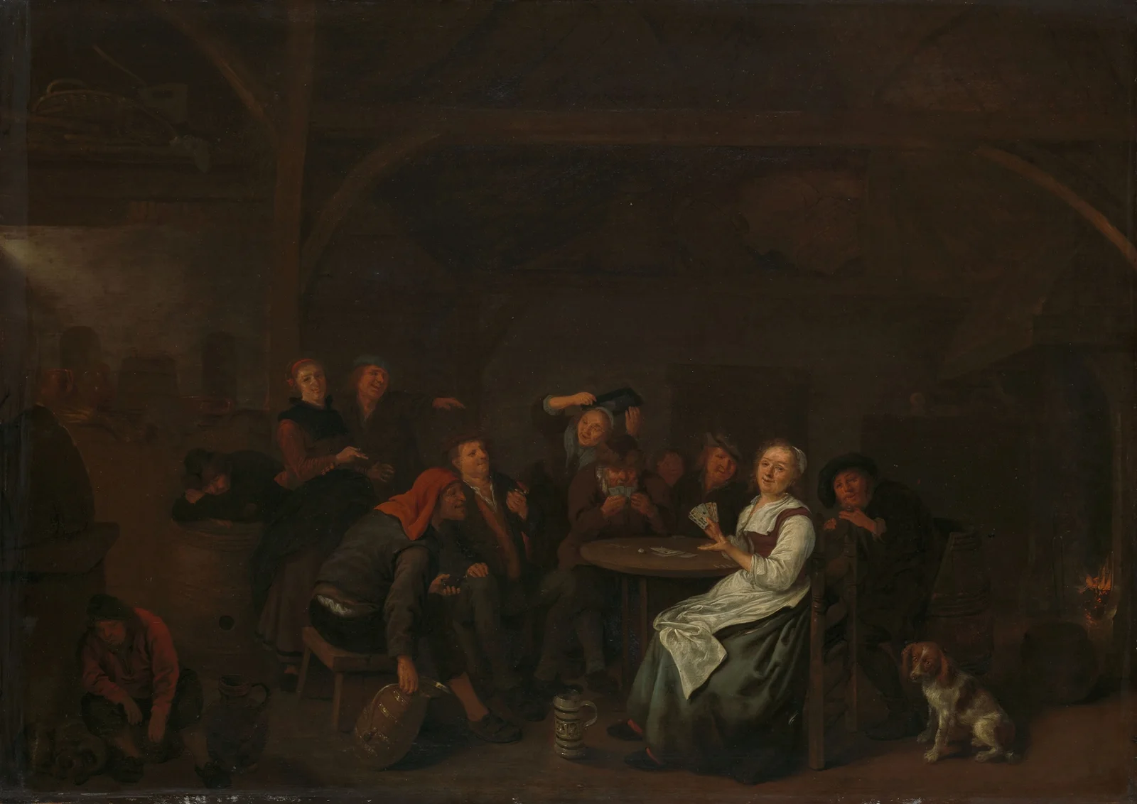 Cheating at Cards av Jan Miense Molenaer