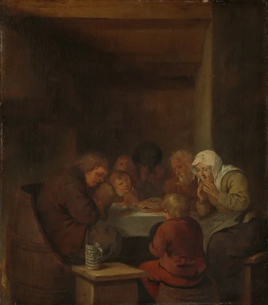 Saying Grace av Jan Miense Molenaer