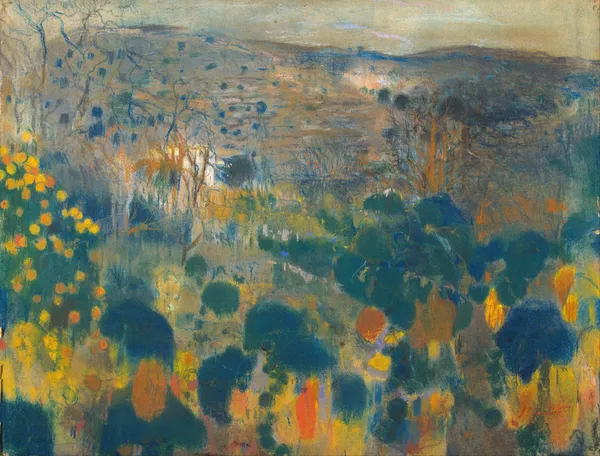 Landscape av Joaquin Mir Trinxet