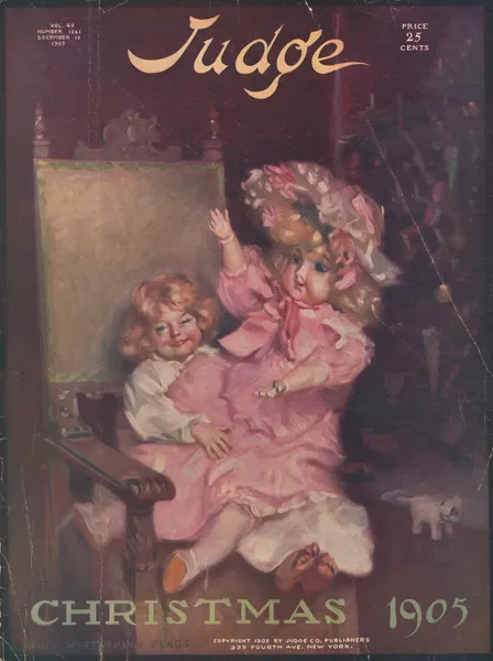 Judge. Christmas 1905. av James Montgomery Flagg