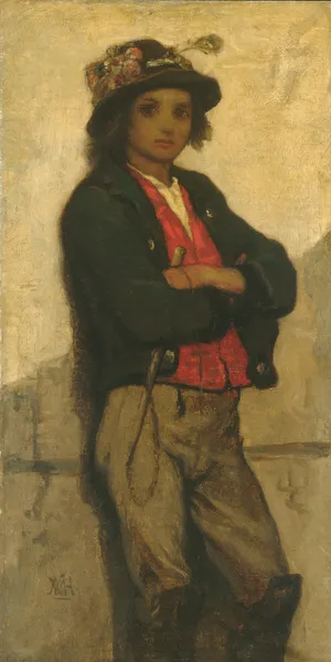 Italian Boy av William Morris Hunt