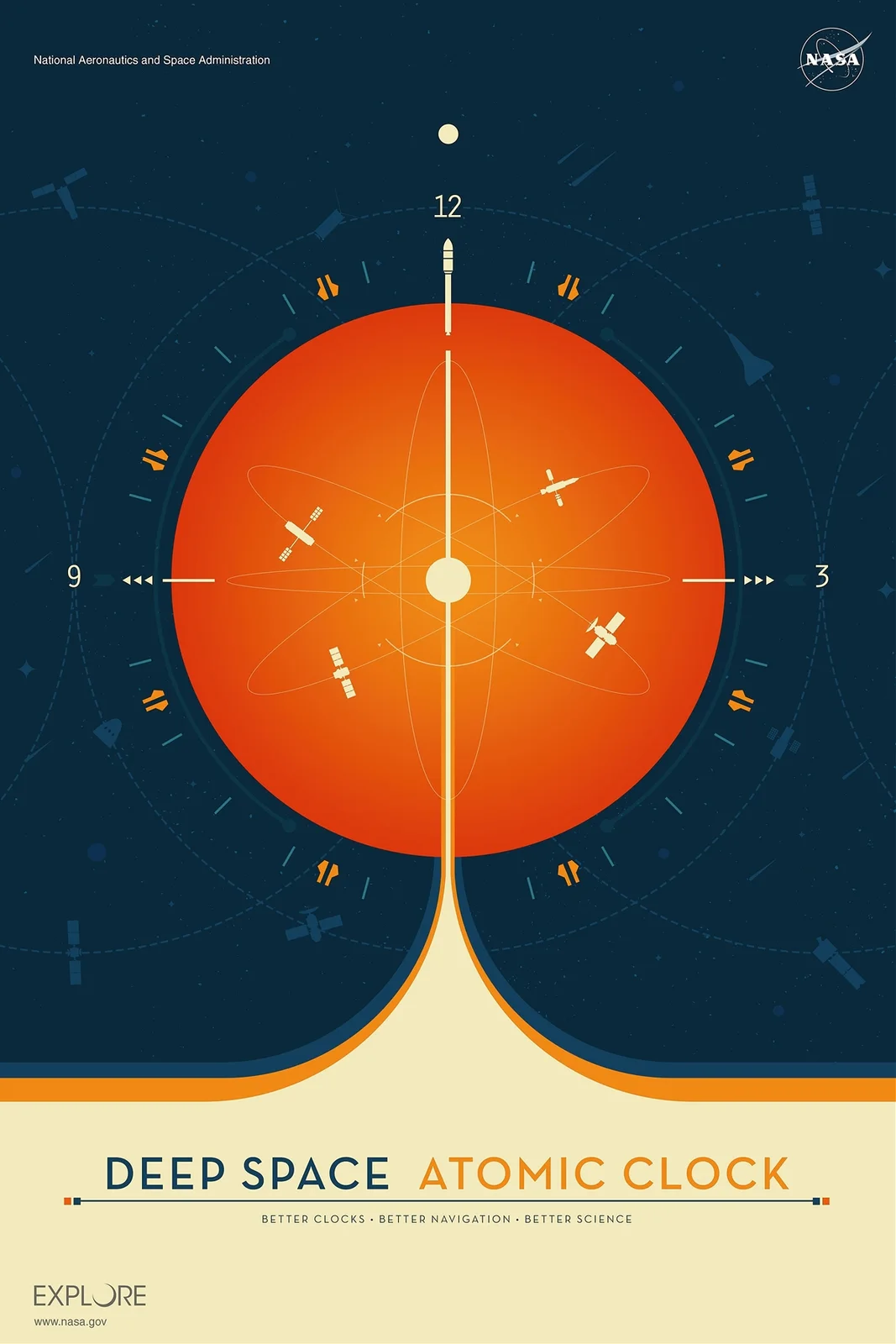 Deep Space Atomic Clock Orange av NASA