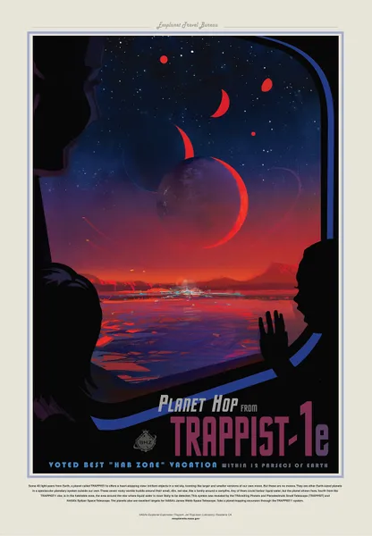 Trappist 1E av NASA