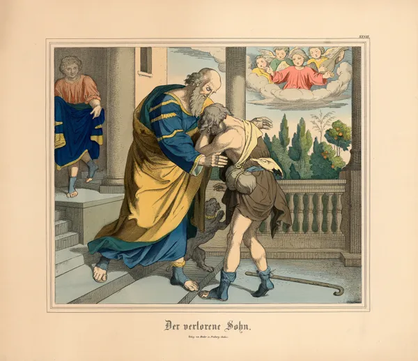 Der verlorene Gohn (19th century) av Johann Nepomuk Heinemann