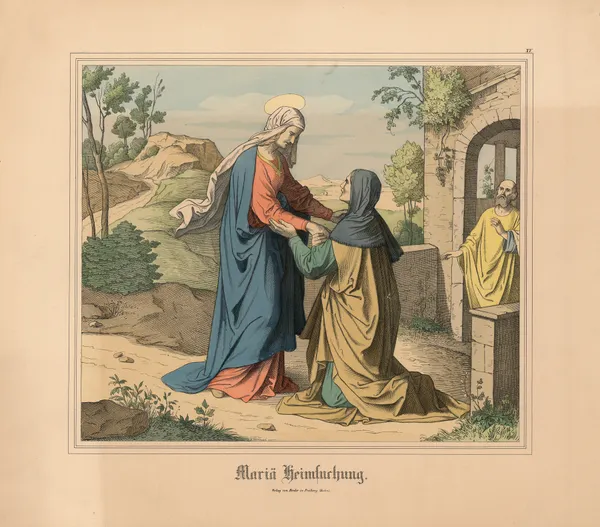 Mariä Heimsuchung (19th century) av Johann Nepomuk Heinemann
