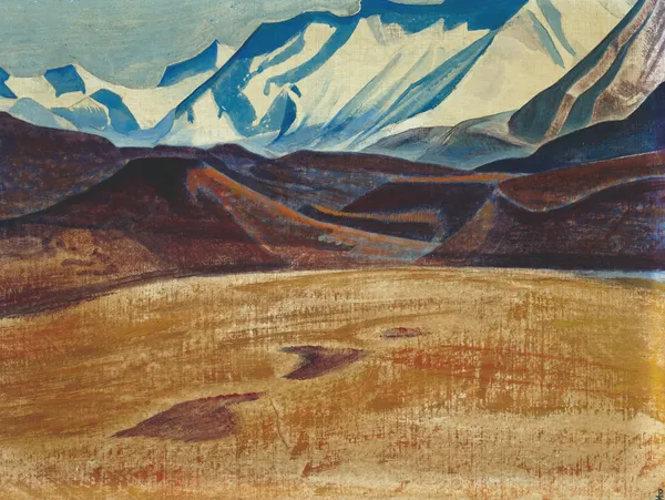 Depsang plains av Nicholas Roerich