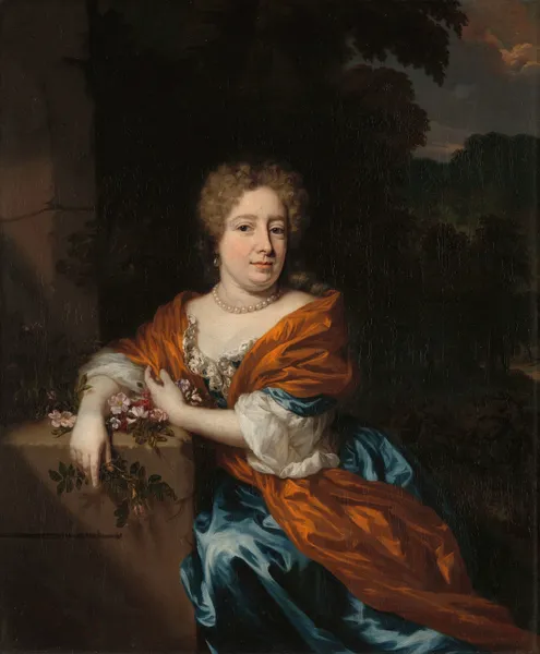 Portrait of Petronella Dunois av Nicolaes Maes