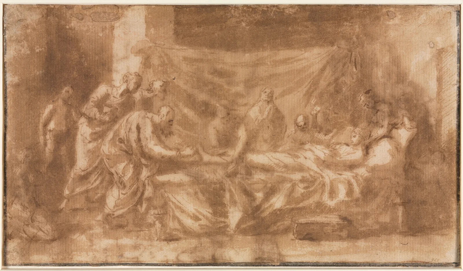 Extreme Unction av Nicolas Poussin