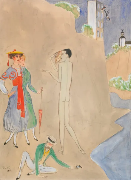Konversation av Nils Dardel