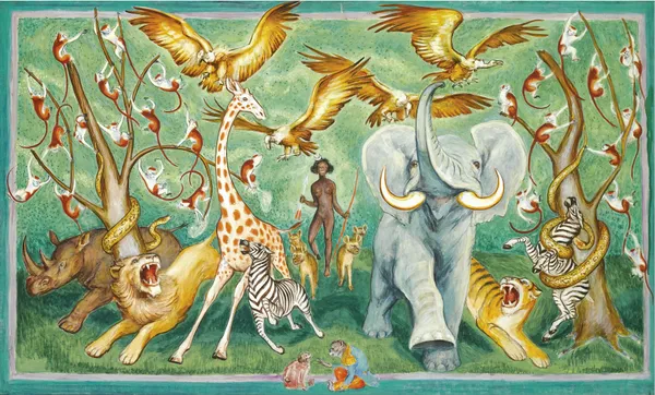 Svarta Diana (Black Diana) av Nils Dardel