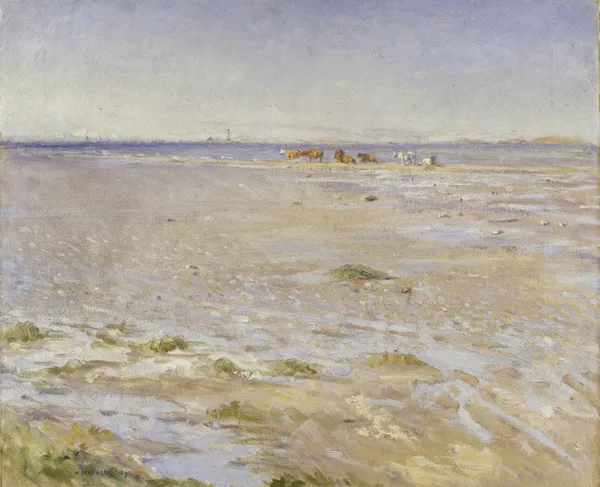 Coastal Scene. Motif from Varberg av Nils Kreuger