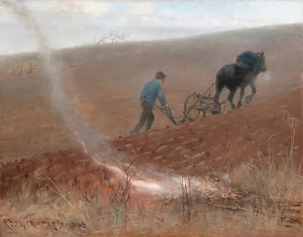 Spring Ploughing av Nils Kreuger