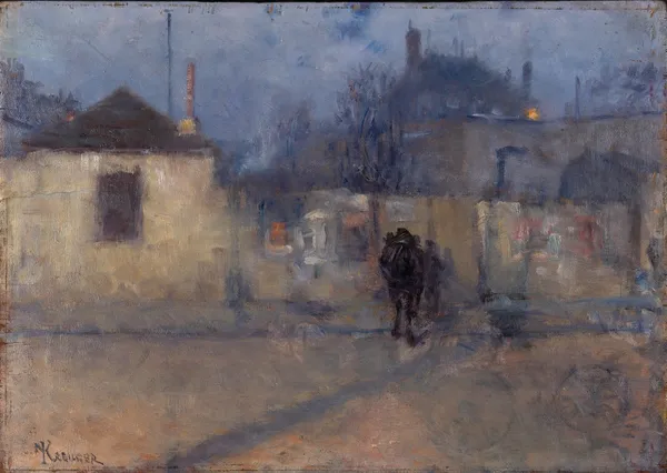 Street in Montparnasse, Paris av Nils Kreuger