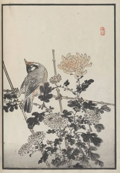 Bairei hyakuchō gafu. Ten Pl.22 av Kōno Bairei