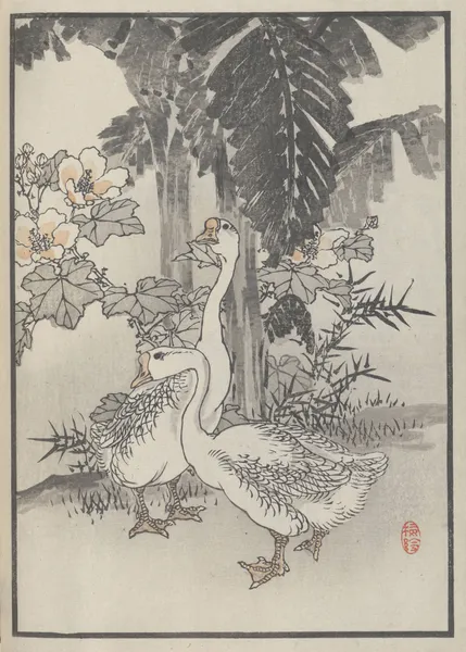 Bairei hyakuchō gafu. Ten Pl.38 av Kōno Bairei