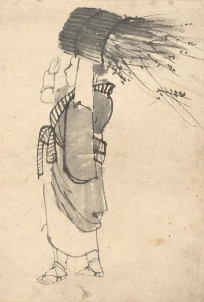 The Faggot Bearer av Kōno Bairei