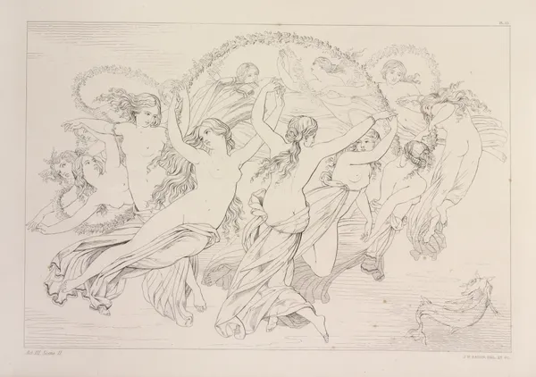 Compositions from Shelley’s Prometheus unbound Pl.11 av Sir Joseph Noel Paton