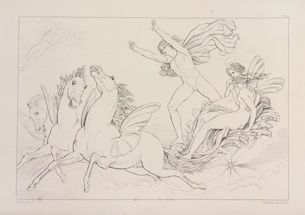 Compositions from Shelley’s Prometheus unbound Pl.7 av Sir Joseph Noel Paton